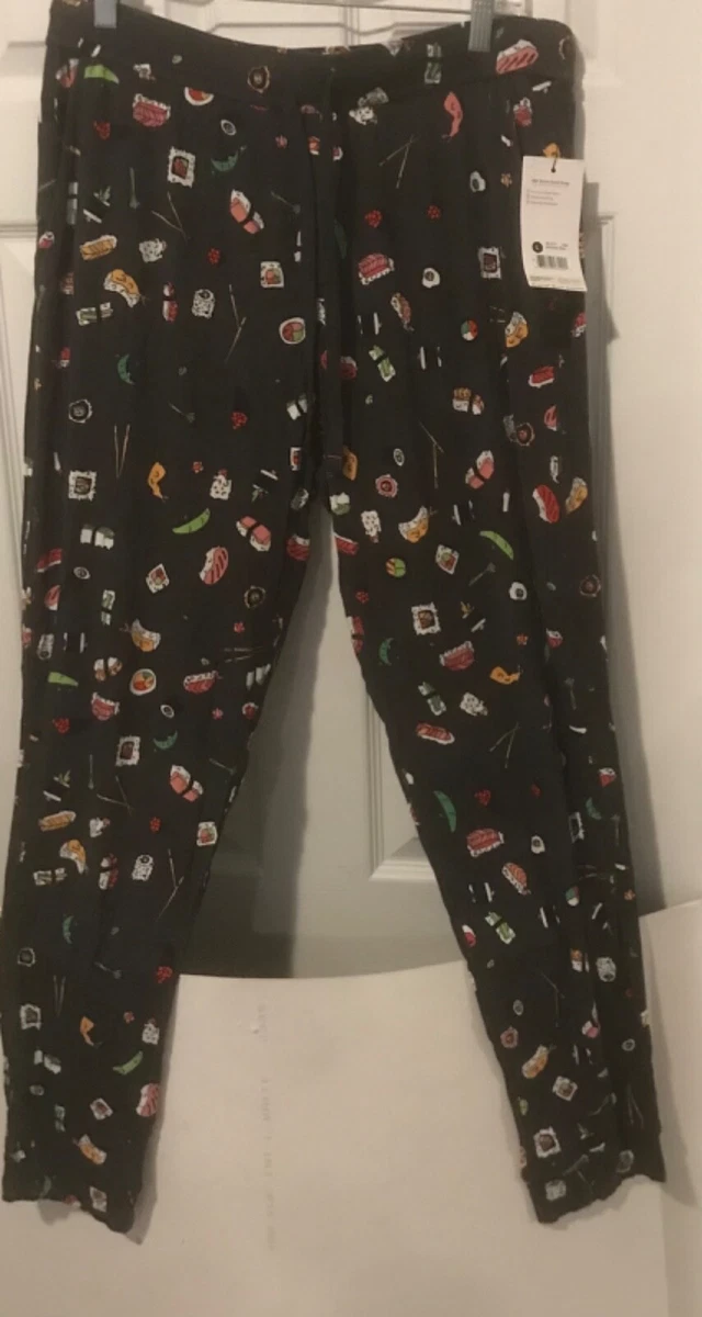 NWT SAXX Men s Snooze Lounge Jogger Pants Sushi large eBay