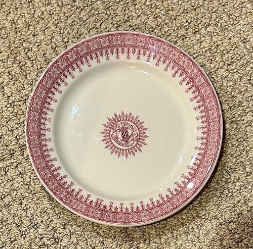 Lot of Five (5) Vintage Hotel/Restaurant Dinner Plates ~ Shenango Lamberton More - Picture 5 of 15
