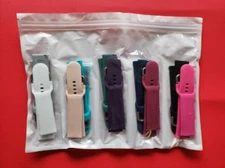 LOT OF 10 TEN DAQIN EZ-SWITCH WATCH BANDS FOR MANY BRANDS! NEW, SEALED!