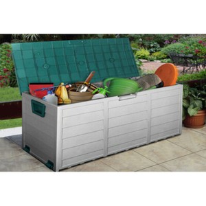 Plastic Garden Seat With Storage Photos