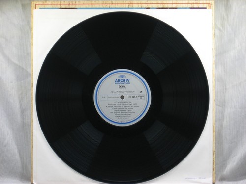 Bach - St. John Passion - John Eliot Gardiner - 2LP Box Set AP 419 324-1 - Picture 6 of 8
