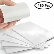 180Pcs Dry Erase Blank Playing Cards Kids Learning Game Card Message Gift 