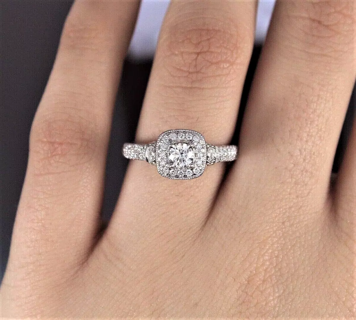 Vera wang 2 shop carat engagement ring