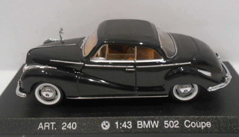 Corgi Detail 1/43 Scale - ART.240 BMW 502 CABRIO BLACK 96648 - Image 2 of 3