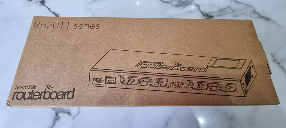 MIKROTIK  RB2011iL-IN 5xEthernet, 5xGigabit Ethernet, Router OS Level 4, LAN - Image 3 of 4