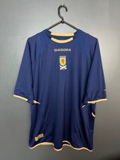 SCHOTTISCHE NATIONALMANNSCHAFT 2007/2008 HEIM FUSSBALLTRIKOT DIADORA TRIKOT GRÖSSE 2XL