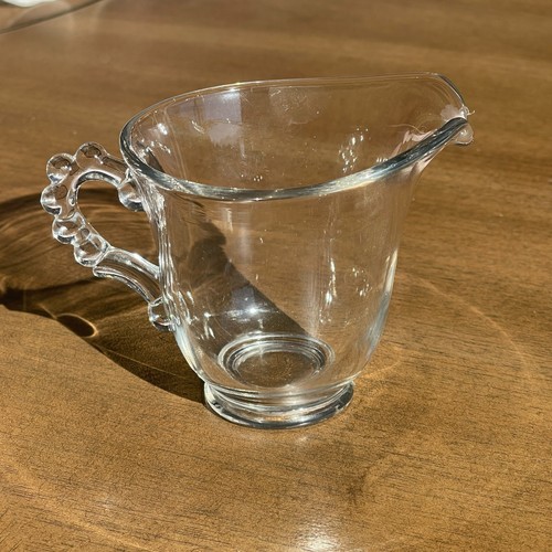 CANDLEWICK CLEAR VINTAGE SMALL 6 OZ CREAMER by IMPERIAL GLASS–OHIO - Picture 5 of 5