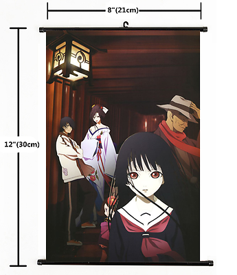 Japanese Anime Jigoku Shoujo Hell Girl Wall Poster Scroll 1719