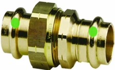 Viega 79145 ProPress Zero Lead Bronze Union with 1-1/2-Inch P x P
