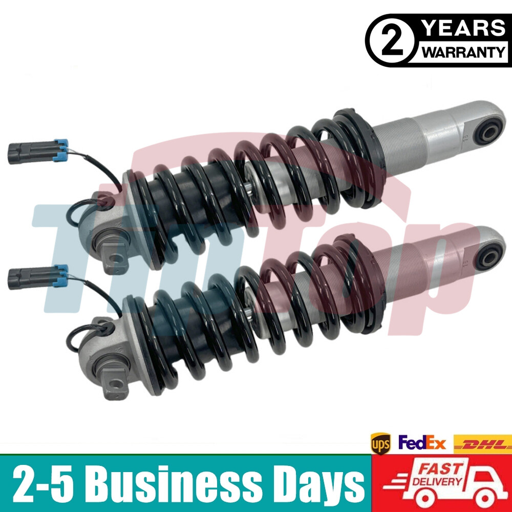 Pair Rear Shock Absorbers Spring Struts Assys Magnetic For Ferrari F430 2005-09