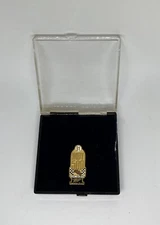 ‘91 Indy 500 Pin, ABC Sports and Lite Beer, Gold Tone, in Original Pkg