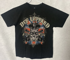 2012 Def Leppard Rock Band Concert Tour T Shirt Size Medium