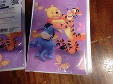 6ea  Disney Winnie The Pooh Photo Album 36 4"x6" Photo Safe Pages Storage