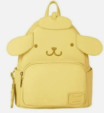Loungefly Mini Backpack POMPOMPURIN FIGURAL Kitty Sanrio Dog Yellow MONOCHROME