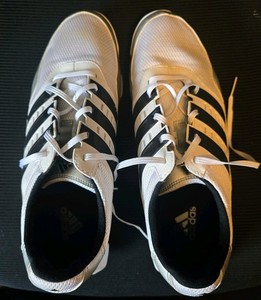 Mens ADIDAS White/Grey Golf Shoes Size 13