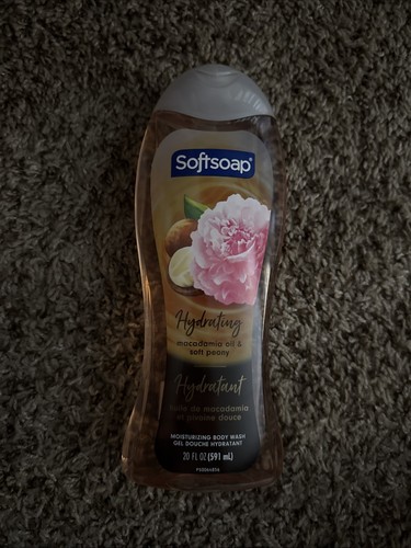 Softsoap Macadamia Oil & Soft Peony Moisturizing Body Wash 20 oz