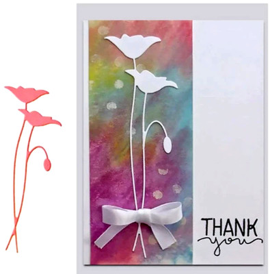 Beautiful Flowers Metal Cutting Die  , Embossing , Scrapbooking. DIY. FF3