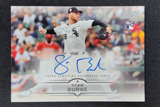 2025 Topps Stadium Club Sean Burke Auto RC Rookie #SCBA-SBU White Sox