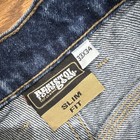 Resistol Rodeo Gear Men’s Dark Wash Blue Straight Slim Fit Denim Jeans 5-Pocket — photo 8