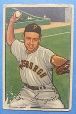 1952 Bowman - Joe Garagiola #27 Pittsburgh Pirates Baseball Card