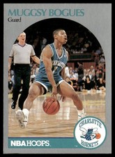 1990-91 Hoops Muggsy Bogues Charlotte Hornets #50