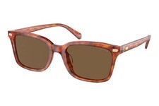 Coach HC8398U 577473 Caramel Tortoise-Brown 54mm Men's Sunglasses/New /Authentic