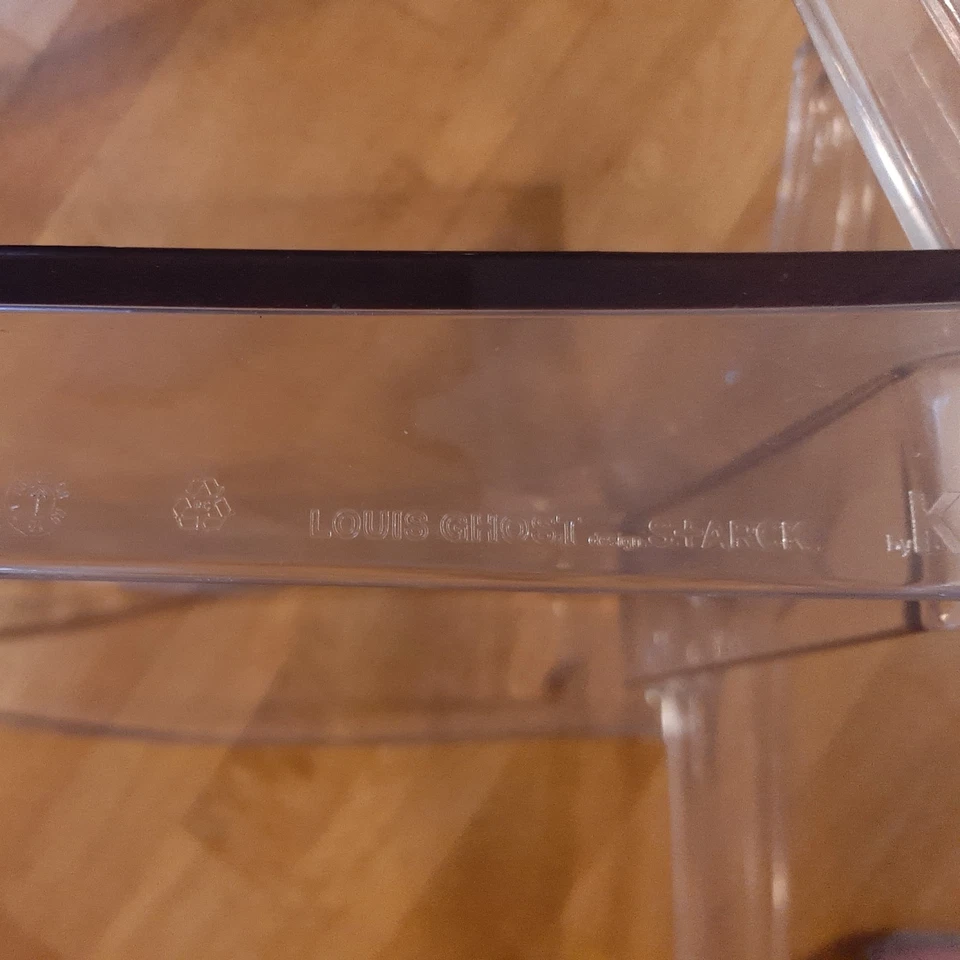 Kartell Louis Ghost Chair – Philippe Starck Designstuhl – Transparent - Bild 2 von 4