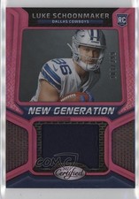 2023 Certified New Generation Jerseys Mirror Pink 203/299 Luke Schoonmaker 3hk