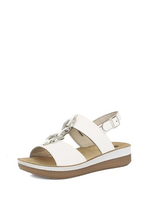 Damen Riemchensandalen weiß Inblu Art. FT31