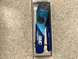 DMC AFM8 Miniature Adjustable Crimp Tool M22520/2-01 w/ Box & Paperwork