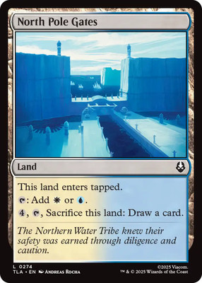 x4 North Pole Gates L MTG Avatar: The Last Airbender M/NM, English