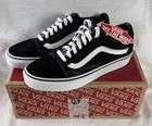 Vans Old Skool Black White Trainers UK 6 EU 39 VN000D3HY281 Boxed