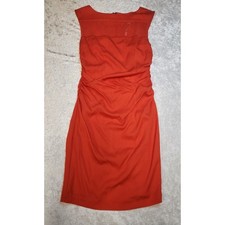 NWT Tracy Reese Red Orange Dress-Size 4
