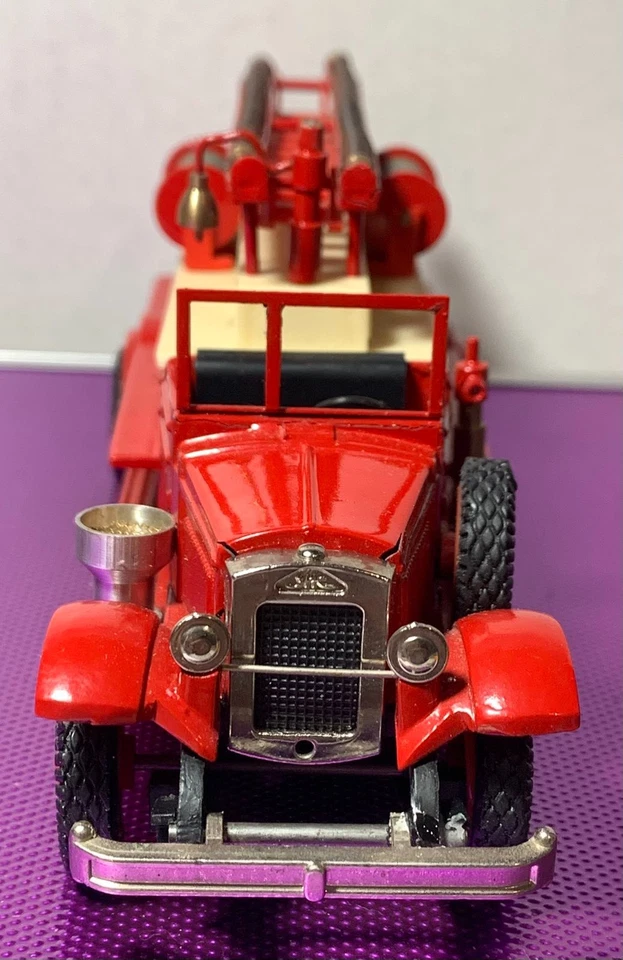 AMO-4  OMO USSR Soviet Russia Novoexport fire engine truck . - Image 4 of 4