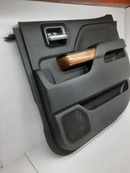 Chevrolet Silverado 2500 2018 panel de moldura de puerta negro pasajero trasero derecho 140855 Foto 2 de 4