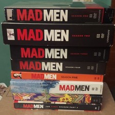 Mad Men TV Series DVD Complete Series Seasons 1-7 Both Seasons Jon Hamm