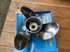 Johnson Evinrude Edelstahl Propeller 13 7/8x21zoll 13Zahn 