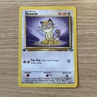 Pokémon TCG Meowth 56/64 Common Jungle 1st Edition Regular 1999 English