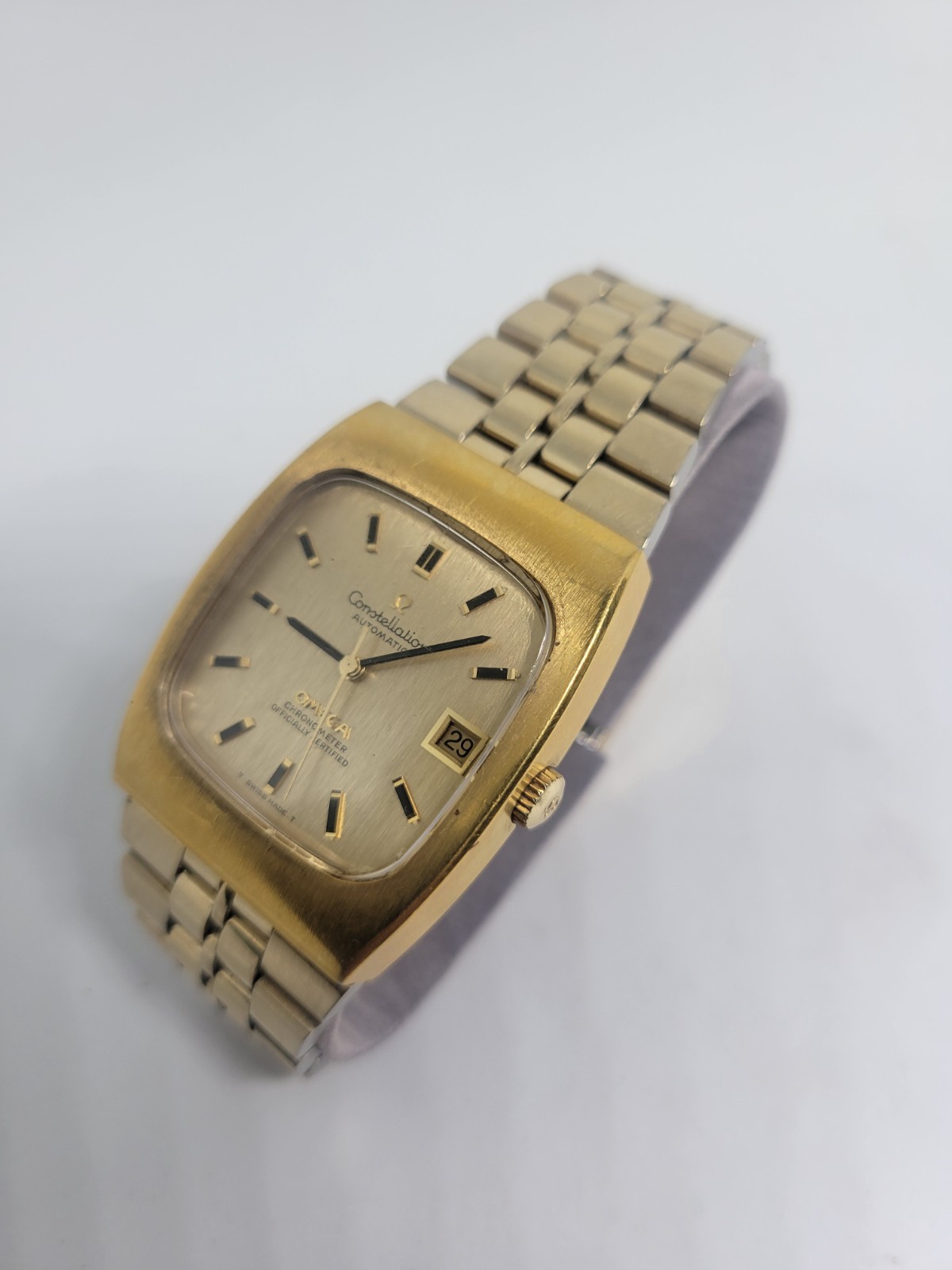 Omega Constellation Automatic Chronometer Gold Cu… - image 4