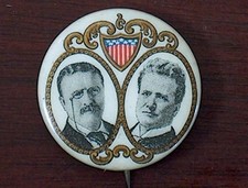 campaign pin pinback button political badge election LOCAL ADVERTISING