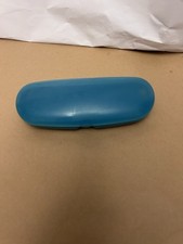 Light Blue plastic glass case used