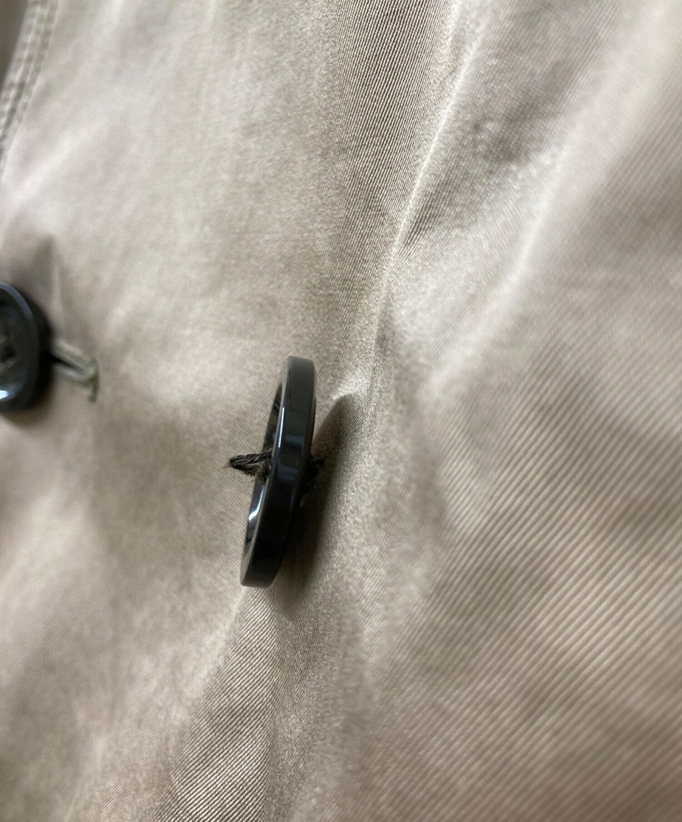 BURBERRY BLACK LABEL Men's Belted Trench Coat BMA46-306-44 Beige Used Size L thumbnail 6