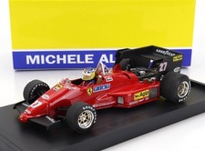 BRUMM 1/43 FERRARI F1 126C4 FIGURE ALBORETO BELGIUM 1984 MODELLINO STATICO