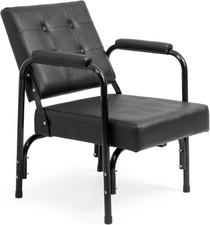 Portable Salon Barber Chair with Tilted Backrest Recline Shampoo Chair for Salon