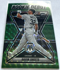 2022 Panini Mosaic Baseball Gavin Sheets Chicago White Sox Green Mosaic Prizm