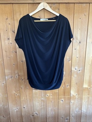 qualitativ hochwertiges Shirt mit Wasserfallkragen von Bianca, Gr 42, neu