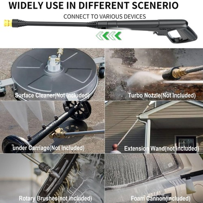 #ad Pressure Washer4800PSI Power Washer with 6 Quick Connect Nozzles Inlet Hose $194.99