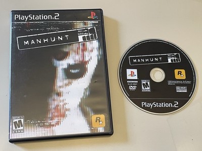 Manhunt (Sony PlayStation 2 PS2, 2003) Tested, Working