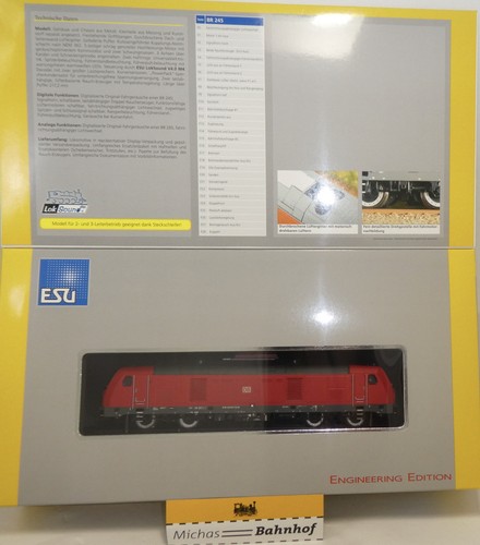 ESU 31093 BR 245 018 Diesellok verkehrsrot AC/DC Universal SOUND digital NEU OVP | Condition: Neu: Sonstige (siehe Artikelbeschreibung)