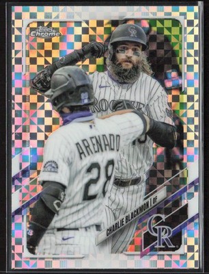 2021 Topps Chrome #67 Charlie Blackmon X-Fractor | eBay